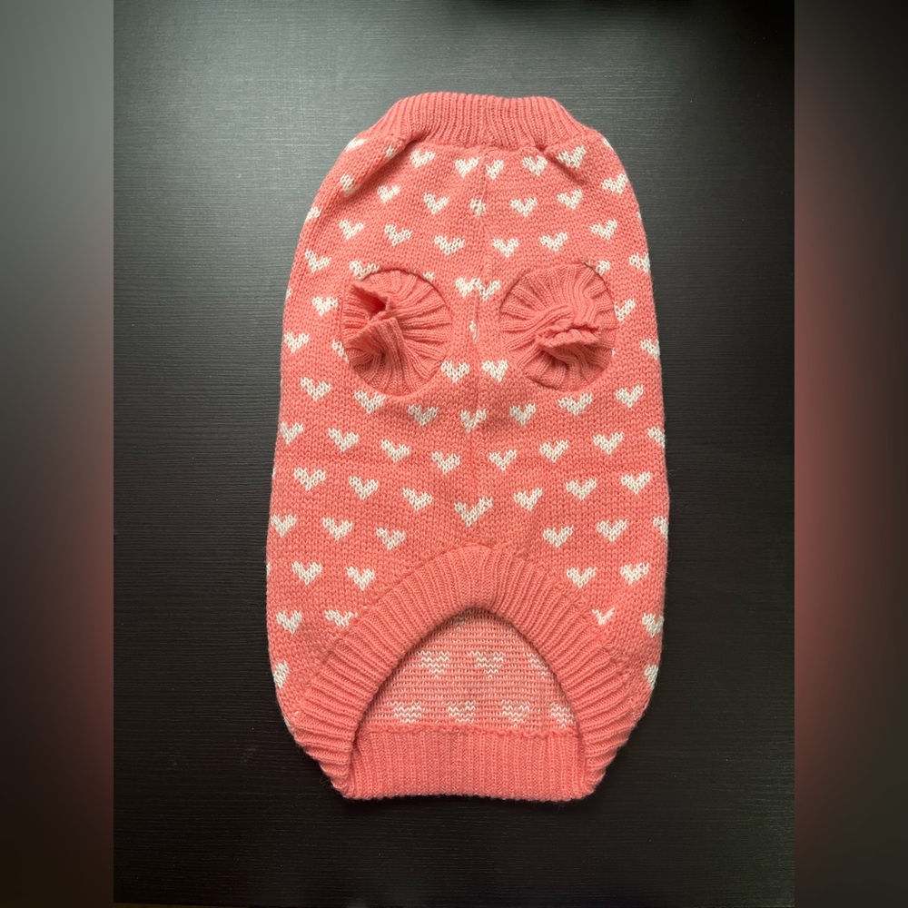Pink Cat Sweater + hat - Picture 2 of 8